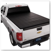 White Truck Equipped with Extang Bed Cover